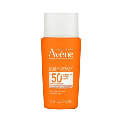 Buy Avene Sunsitive Sunscreen Tinted Fluid SPF 50 50ml Online At