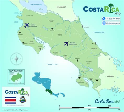 costa rica maps map trip costa rica