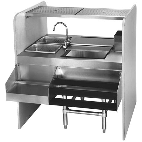 Eagle Group Cs42 32r Spec Bar 42 Stainless Steel Cocktail Station With