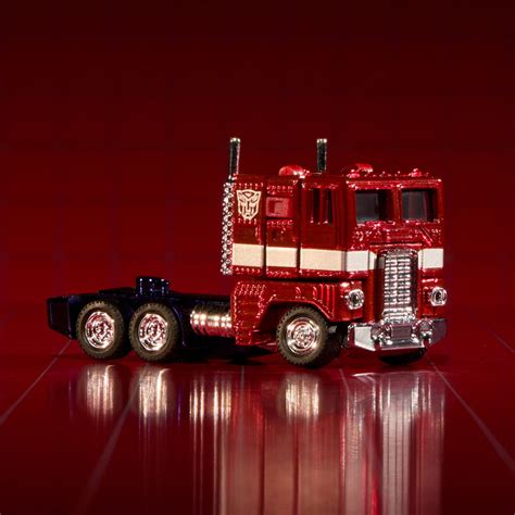 Hot Wheels Transformers Optimus Prime Celebrates Years The Nerdy