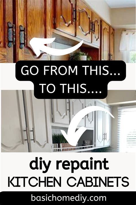 Diy Easy Repaint Kitchen Cabinets Repainting Kitchen Cabinets Diy