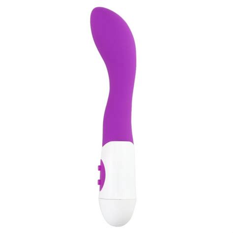 Suave Vibrador Punto G de Silicón con 30 Velocidades