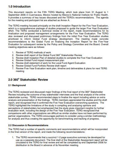 Evaluation Summary Report - 18+ Examples, Format, Pdf