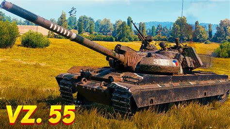 Vz 55 WoT 4 Kills 9 7K Damage YouTube