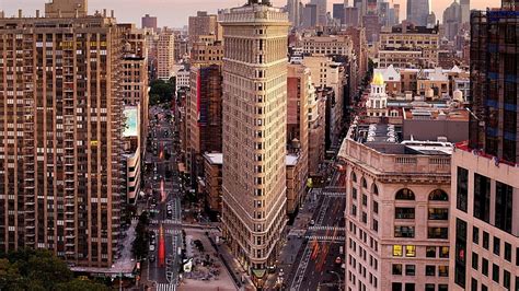 HD Wallpaper Flatiron Building City Cityscape Metropolis Landmark