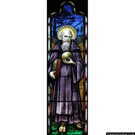 "Saint Albert the Great" Religious Stained Glass Window