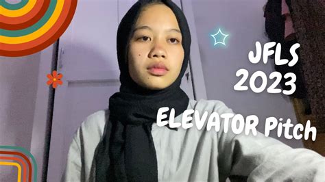 Elevator Pitch Jfls Syahila Nailatul Ula Youtube