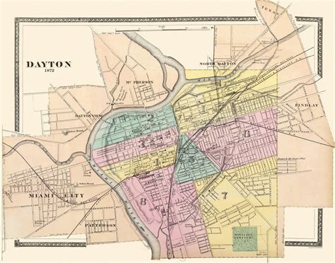 Map Of Dayton Ohio | Maps Of Ohio