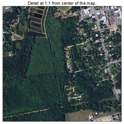 Aerial Photography Map of Barnwell, SC South Carolina