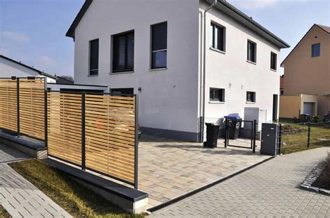 Sichtschutz Zaun Garten Terrasse Balkon Holz Metall Kaufen Stahlzart