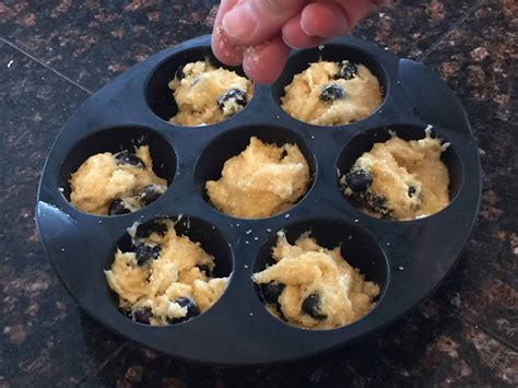 Decadent Air Fryer Blueberry Muffins The Recipe Bandit