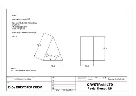 All Crystran Ltd Catalogs And Technical Brochures