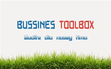 Business Toolbox Posao Od Kuce