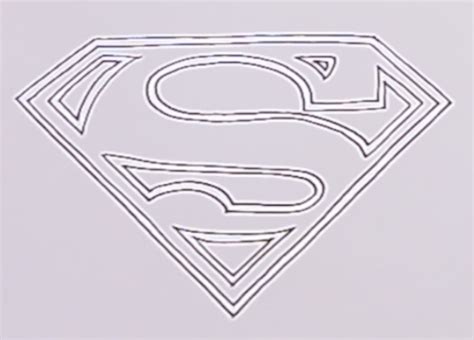 How to draw the Superman Logo