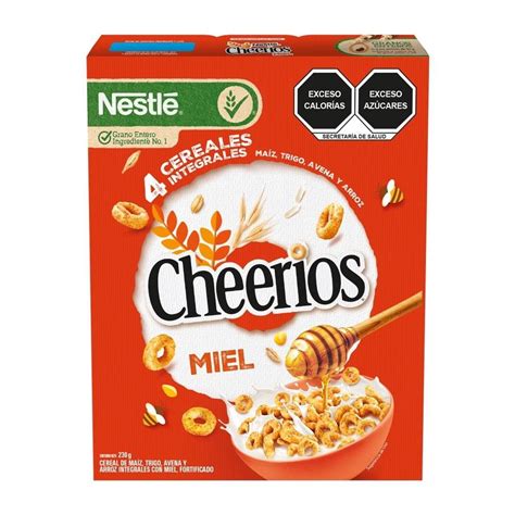 Cereal De Ma Z Cheerios Miel G Walmart