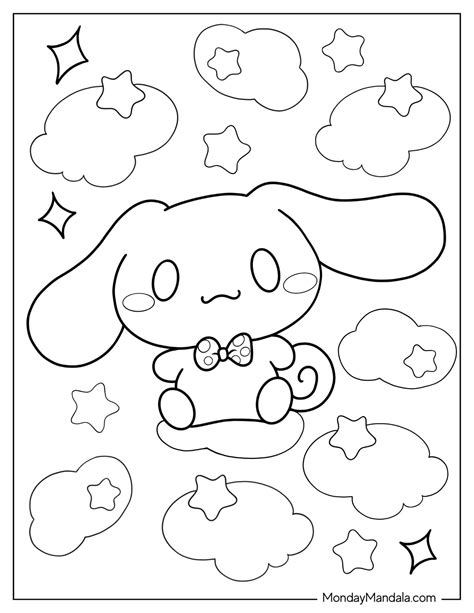 22 Cinnamoroll Coloring Pages Free Pdf Printables