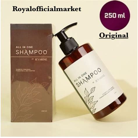 Jual Jevarine All In One Shampoo Penyubur Penghitam Dan Anti Rontok