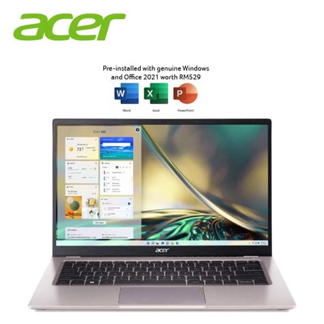 Acer Swift Go Sfg R Ps Fhd Laptop Prodigy Pink Ryzen