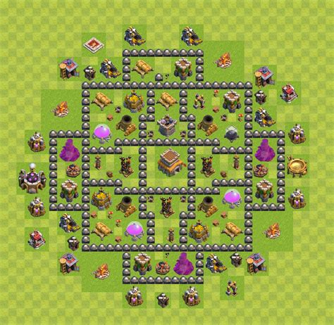 Town Hall Level 8 Layout