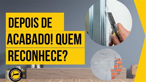 Como Fazer Parede De Drywall Passo A Passo Youtube