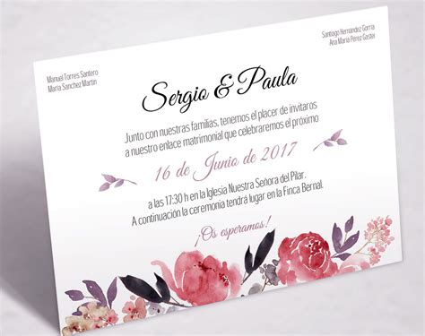 Templates Invitaciones De Boda