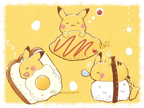 Pikachu Pokemon Drawn By Temariame14 Danbooru