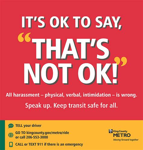 Metro Unveils New Anti Harassment Campaign Metro Matters