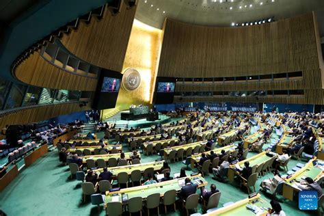 77th Session Of Un General Assembly Opens Xinhua