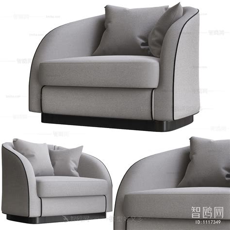 Modern Single Sofa 3d Model Download Model Id687798985 1miba