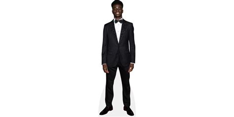 Bukayo Saka Bow Tie Cardboard Cutout Celebrity Cutouts