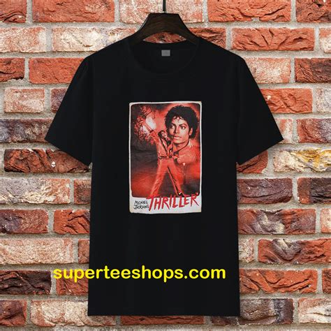 Michael Jackson Thriller Poster T Shirt Superteeshops