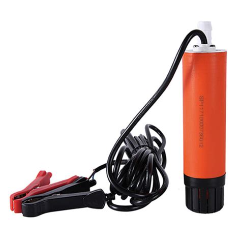 Seaflo Submersible Inline Pump With Crocodile Clips 280GPH