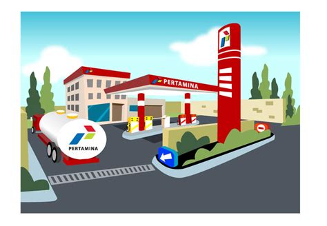 Spbu Pertamina Gas Station By Quardanu On Deviantart