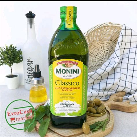 Купить Олія оливкова першого холодного віджиму MONINI 1 л. Італія, цена ...