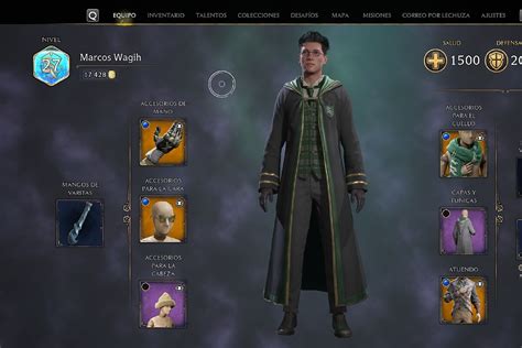 Hogwarts Legacy cómo aumentar nuestro inventario Marca