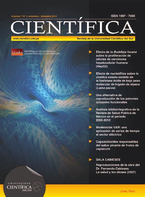 Portada De Revista Cientifica