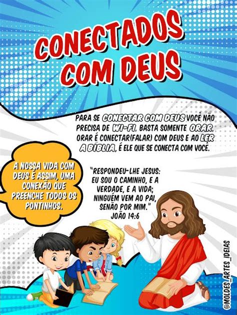 Artes Folhetos Para Evangelismo Infantil Em 2022 Conectados Deus