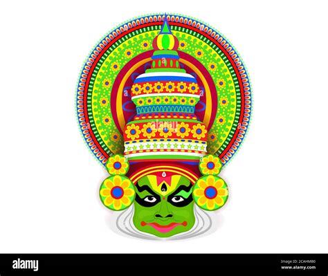 Happy Onam A Very Famous South Indian Festival Of India Kathakali