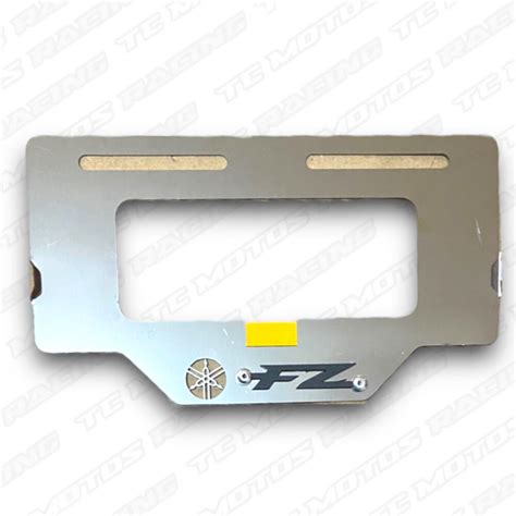 Porta Placa Acero Fz 3D Negro TC MOTOS RACING