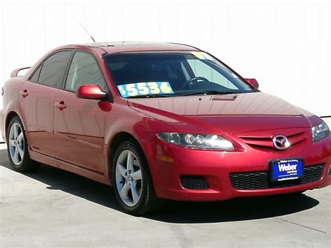 2007 Maroon Mazda Mazda 6