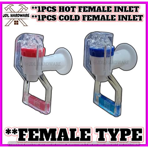 Pcs Set Female Inlet Water Dispenser Faucet Hot Cold Shopee Philippines