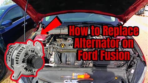 How To Replace A Alternator On 2013 2020 Ford Fusion 2 0L YouTube