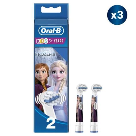 Oral B Kids La Reine Des Neiges 2 6 Brossettes Cdiscount