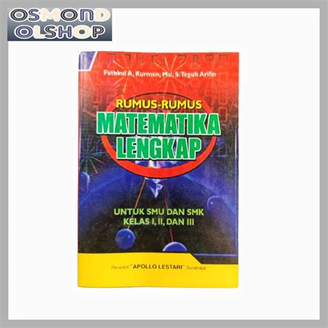 Jual Buku Rumus Rumus Matematika Lengkap Untuk Sdsmpsmk Shopee