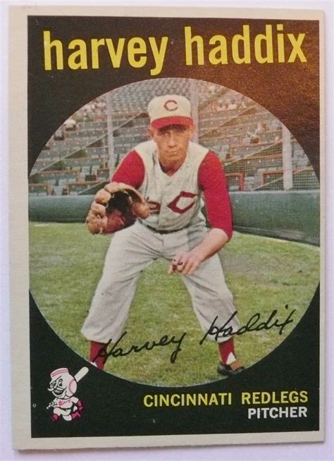 Harvey Haddix Cincinnati Redlegs Frank Kelsey Flickr