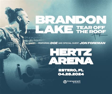 Brandon Lake: Tear Off The Roof Tour | Hertz Arena