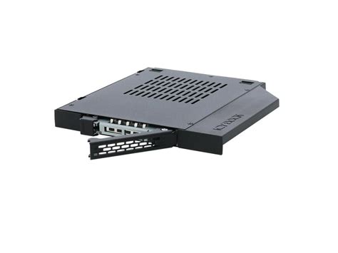 ICY DOCK ToughArmor MB411SPO 1B Fits 12 7mm Height ODD Slot 2 5 SSD HDD Hot Swap SATA
