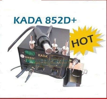 SMD KADA 852D Soldering Station Rework SMT Welder 2 In 1 Welding Station Hot Air Iron Hot Air
