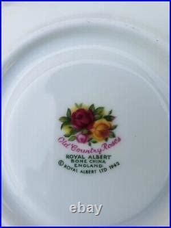 Royal Albert Old Country Rose Tea Set Tier Cake Platters And Tray