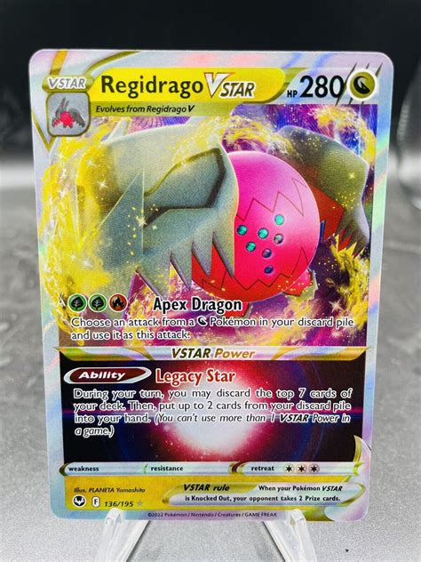 Pokemon Regidrago VSTAR 136 195 Silver Tempest Ultra Rare Holo NM EBay